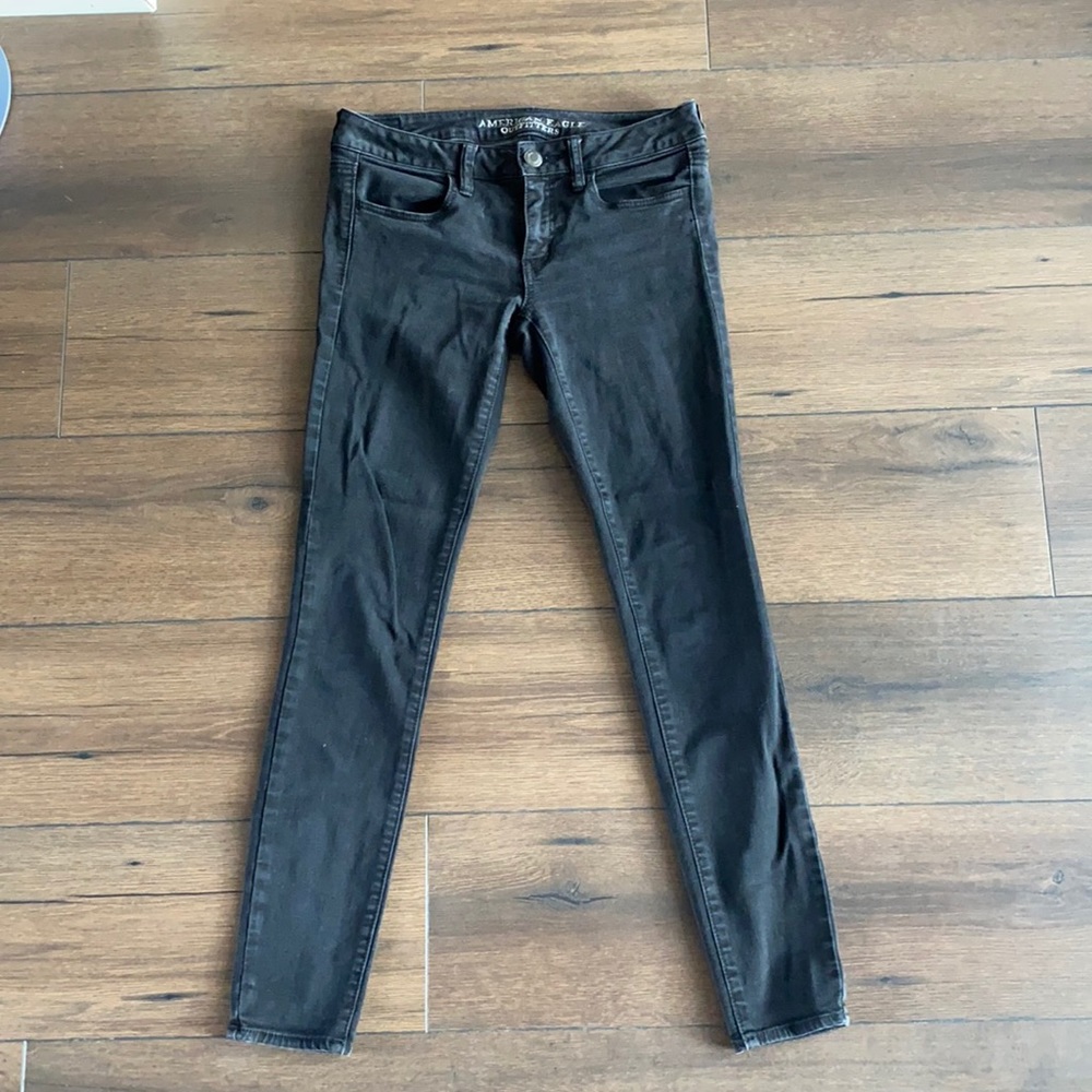 Black jeggings